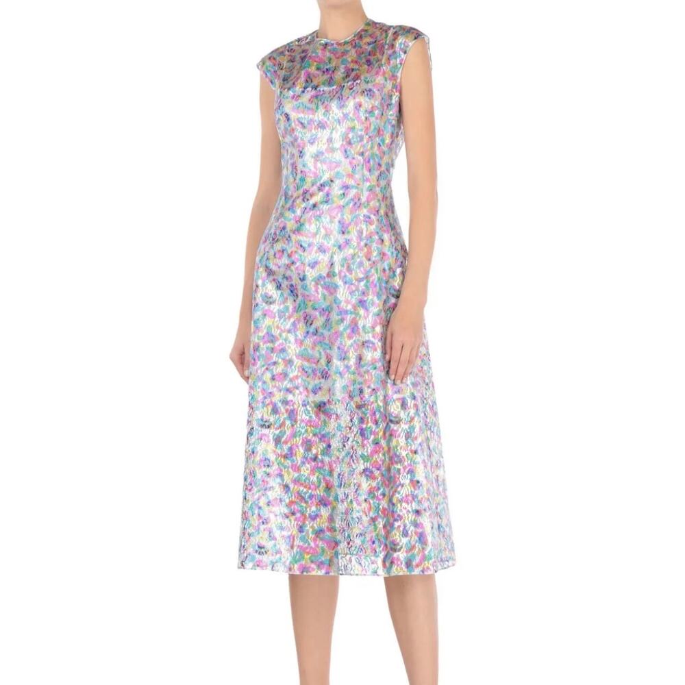 Christopher Kane Fairy Liquid Lace Midi Dress Size IT 44 Med / Large